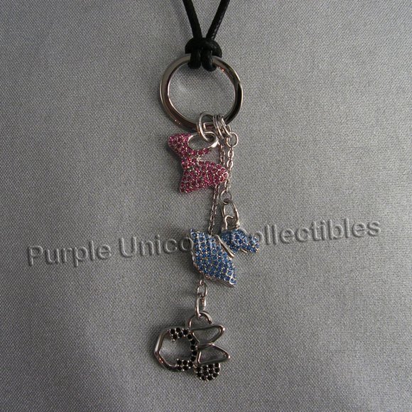 Swarovski Crystal Disney Minnie Mouse Pendant Necklace - Picture 1 of 4